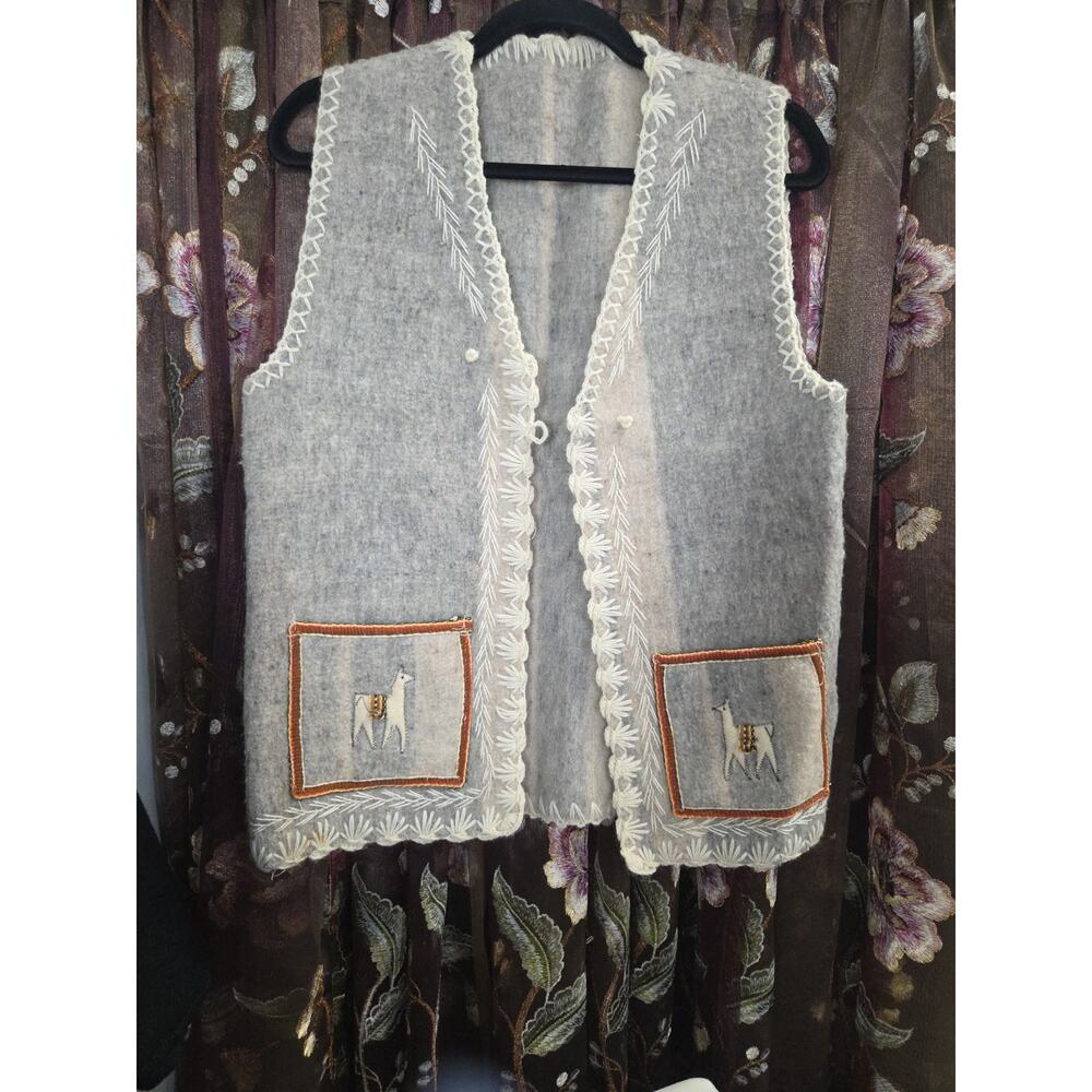 Alpaca Handmade Vest Small/Medium